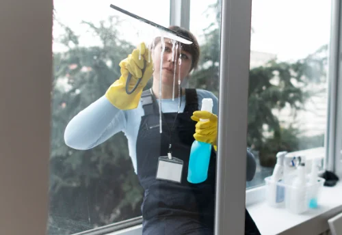 Nettoyage de vitres intérieures et extérieures à Poyartin